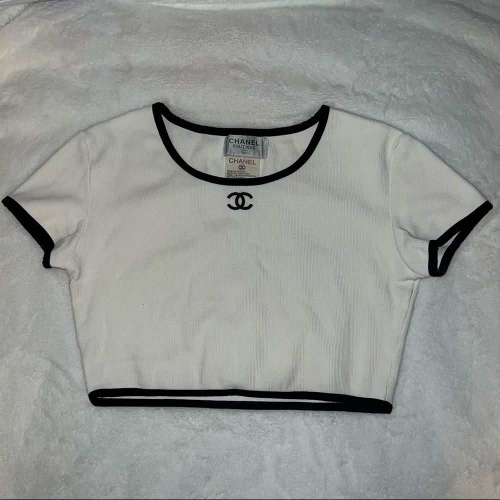 Vintage Chanel Crop Top